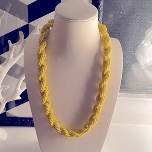Yellow Beaded Necklace 💛